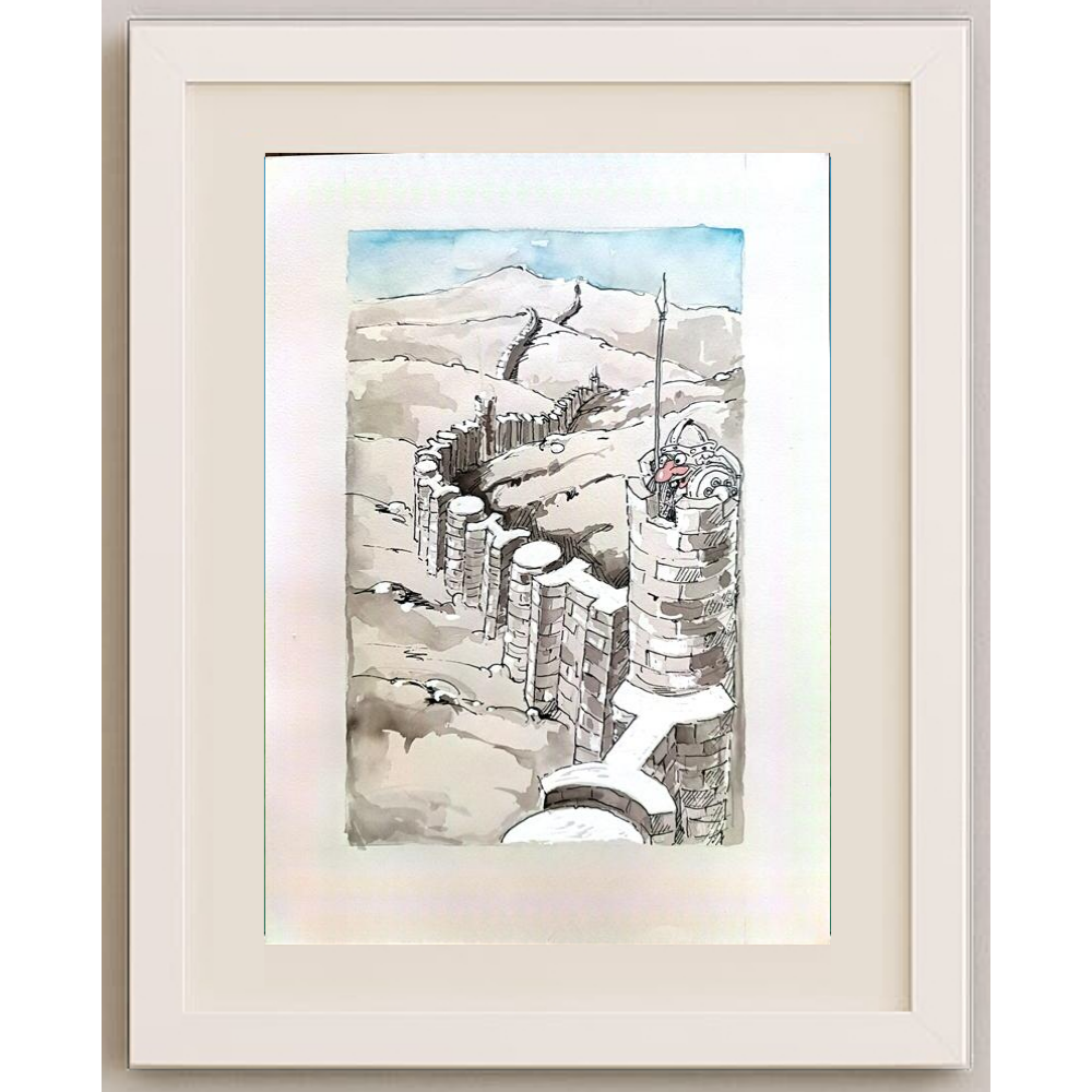 İliytcho Alexiev 29x21cm Orijinal Karikatür BOD01502