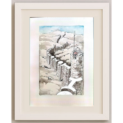 İliytcho Alexiev 29x21cm Orijinal Karikatür BOD01502