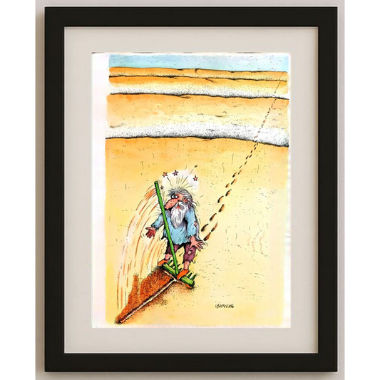 Natalia Varchenko 29x21cm Orijinal Karikatür BOD01510