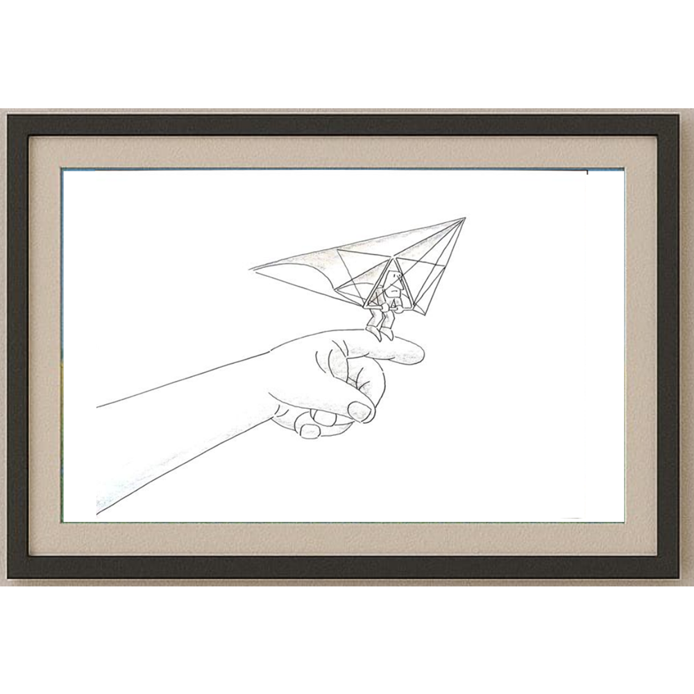 Lubica Konkova 29x21cm Orijinal Karikatür BOD01511