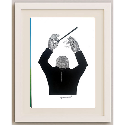 Tomislav Dusanic 29x21cm Orijinal Karikatür BOD01513