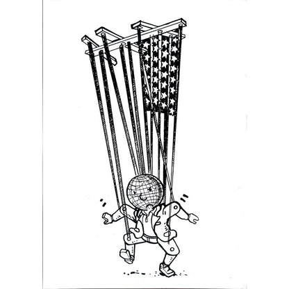 Unknown 29x21cm Orijinal Karikatür BOD01526