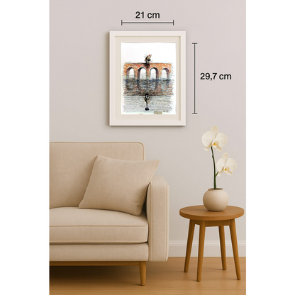 Viacheslav Bibishel 29x21cm Orijinal Karikatür BOD01529