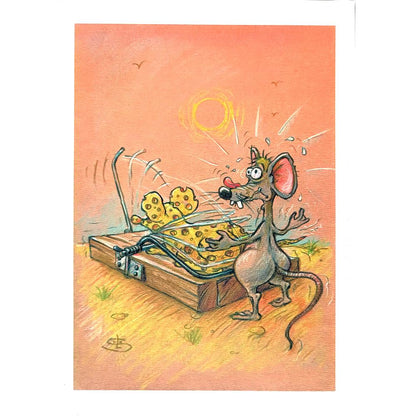 Liviu Stanila 29x21cm Orijinal Karikatür BOD01532