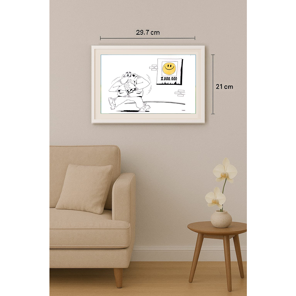 Alexander Dubovsky 29x21cm Orijinal Karikatür BOD01556