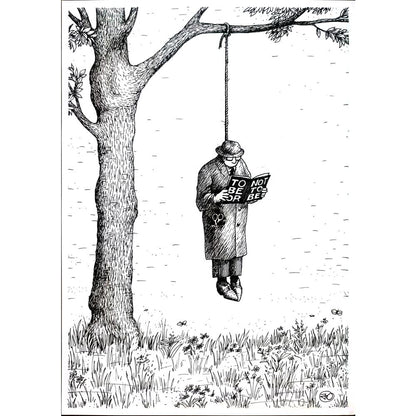 Yuri Ochakovski 29x21cm Orijinal Karikatür BOD01568