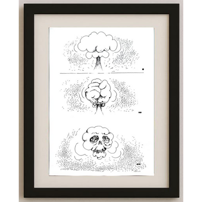 Sun Wanshuai 29x21cm Orijinal Karikatür BOD01594