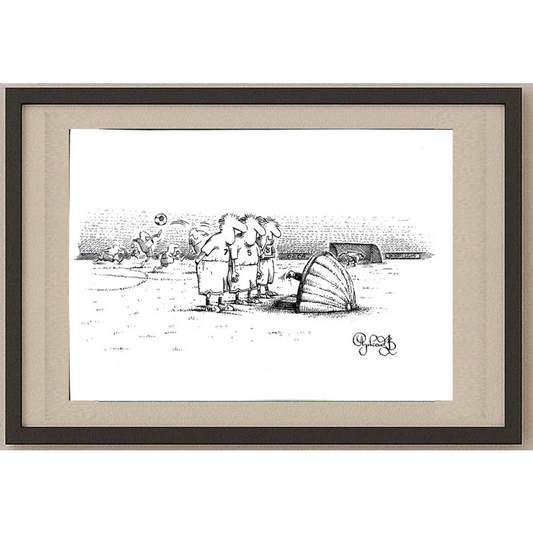 Arkadi Saltykov 29x21cm Orijinal Karikatür BOD01636