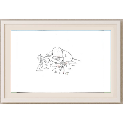Sergei Koupriy 29x21cm Orijinal Karikatür BOD01638