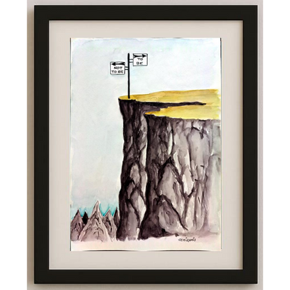 Semiramis 29x21cm Orijinal Karikatür BOD01663