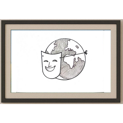 Aleksandar Daskalovic 29x21cm Orijinal Karikatür BOD01671