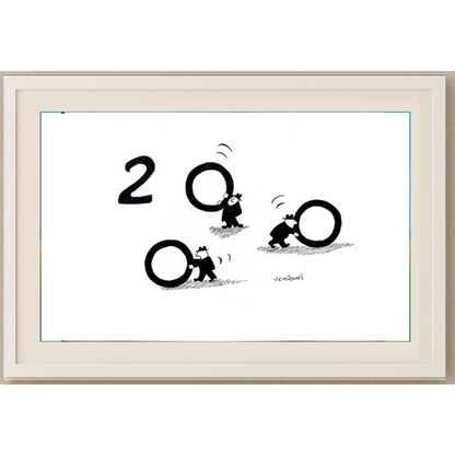 Semiramis 25x18cm Orijinal Karikatür BOD01673