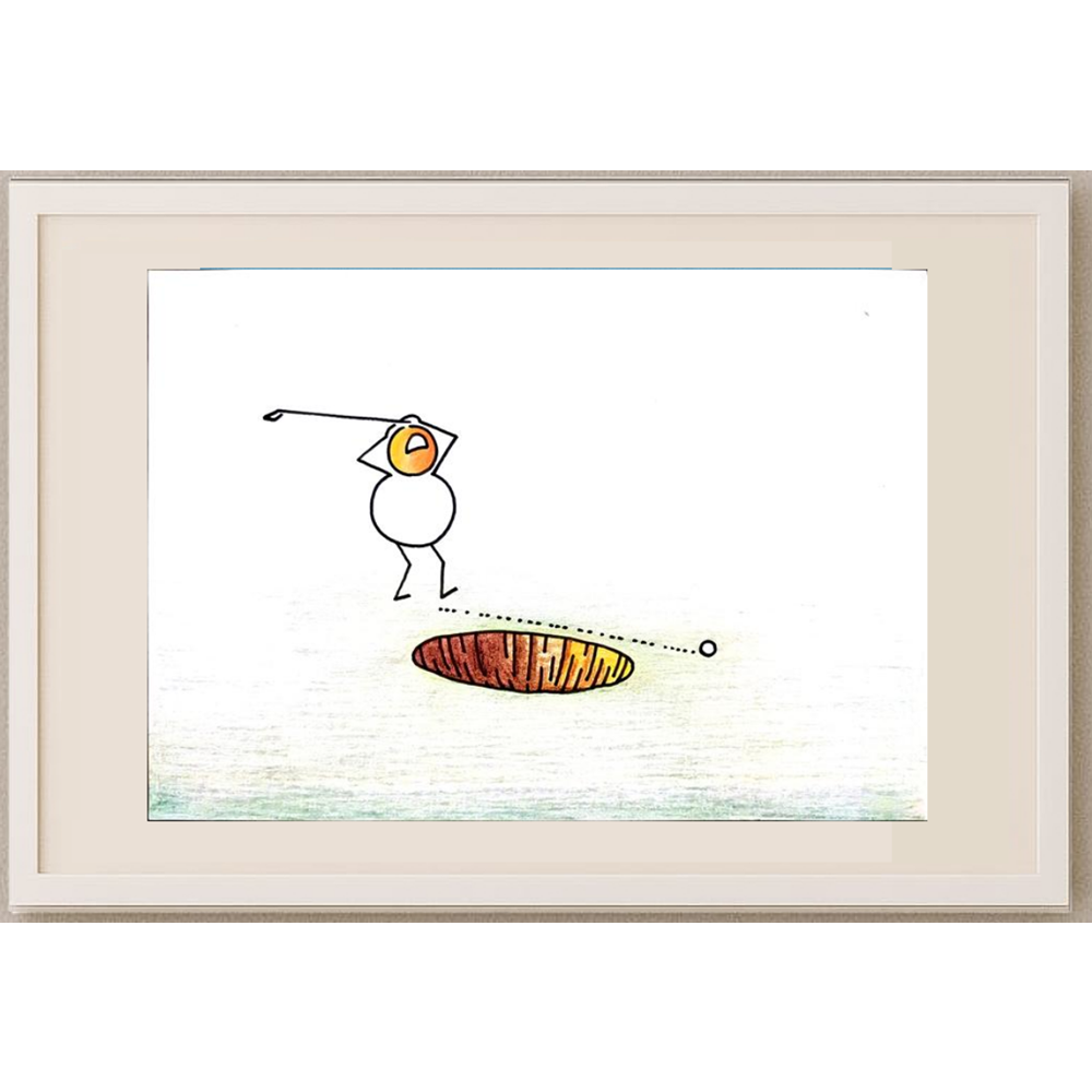 Simon Mr 29x21cm Orijinal Karikatür BOD01679