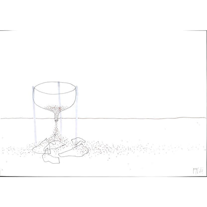 Fedor Kritovak 29x21cm Orijinal Karikatür BOD01683