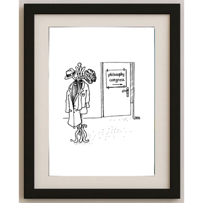 Winfried Besslich 29x21cm Orijinal Karikatür BOD01687