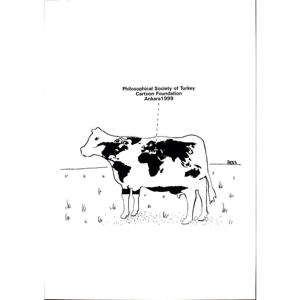 Winfried Besslich 29x21cm Orijinal Karikatür BOD01691
