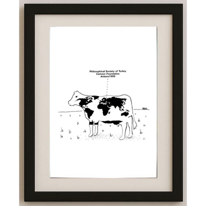 Winfried Besslich 29x21cm Orijinal Karikatür BOD01691