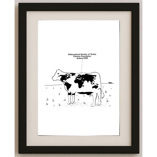 Winfried Besslich 29x21cm Orijinal Karikatür BOD01691