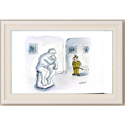 Semiramis 29x21cm Orijinal Karikatür BOD01724