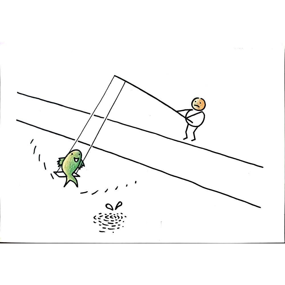 Simon MR 29x21cm Orijinal Karikatür BOD01728
