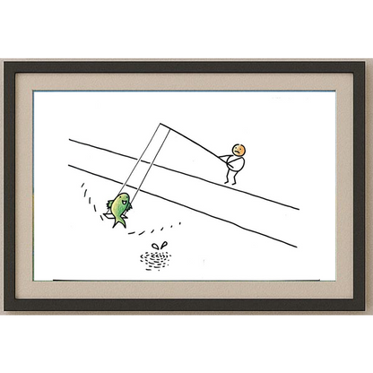 Simon MR 29x21cm Orijinal Karikatür BOD01728
