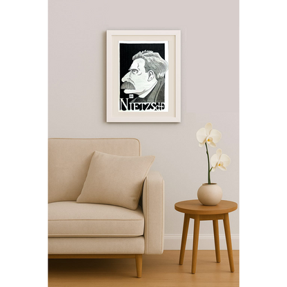 Bozidar Vucelic 24x18cm Orijinal Karikatür BOD01733