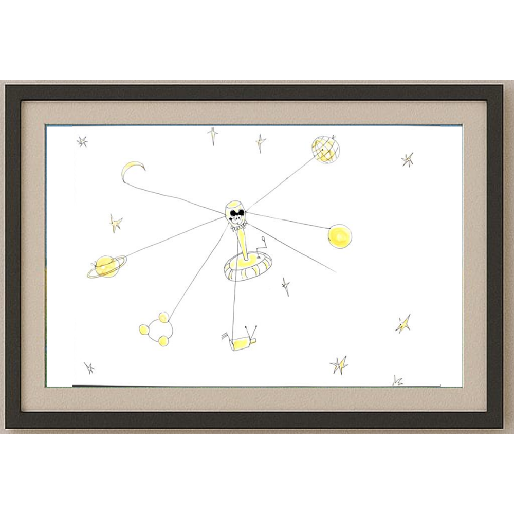 Fedor Kritovak 29x21cm Orijinal Karikatür BOD01739