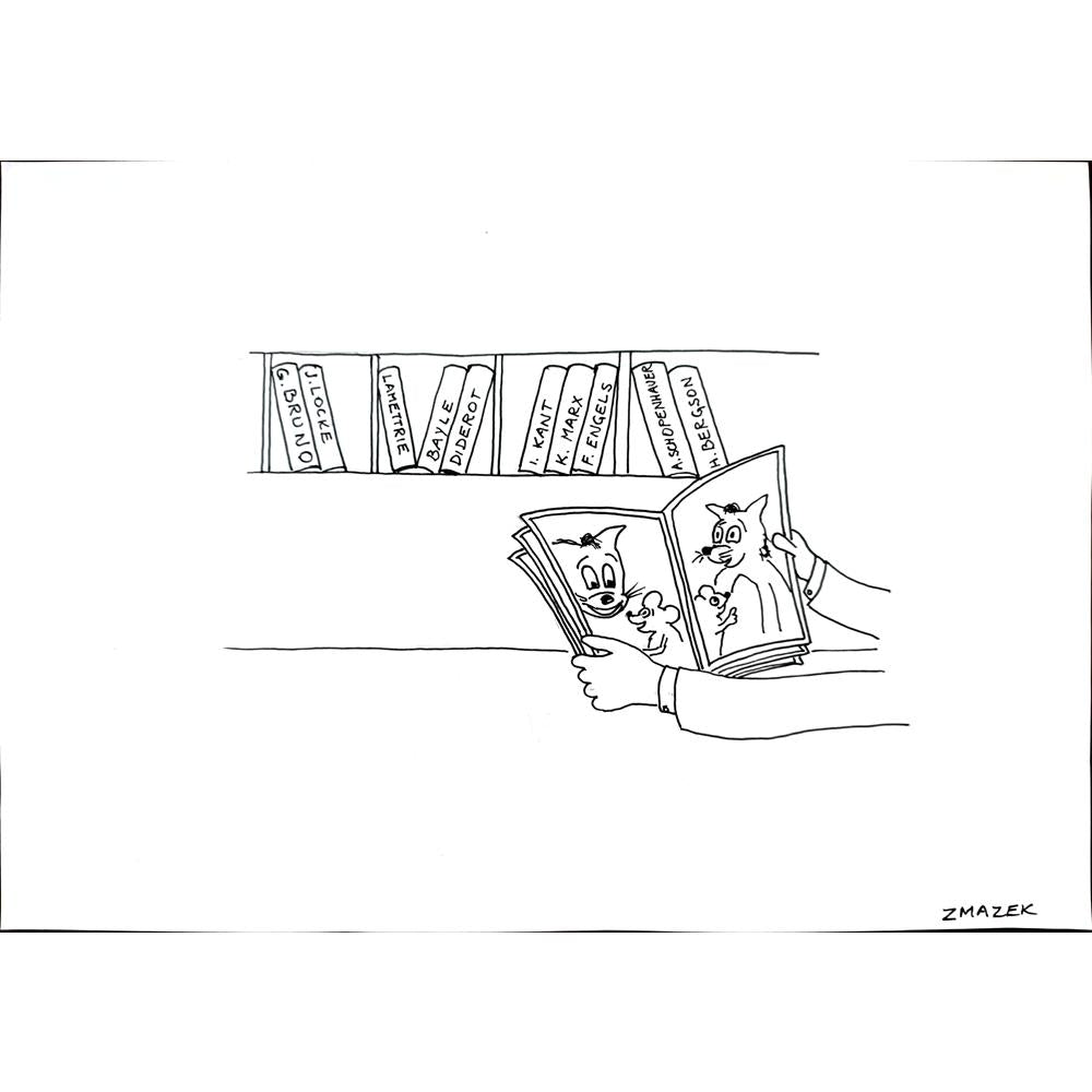 Stanko Zmazek 29x21cm Orijinal Karikatür BOD01757