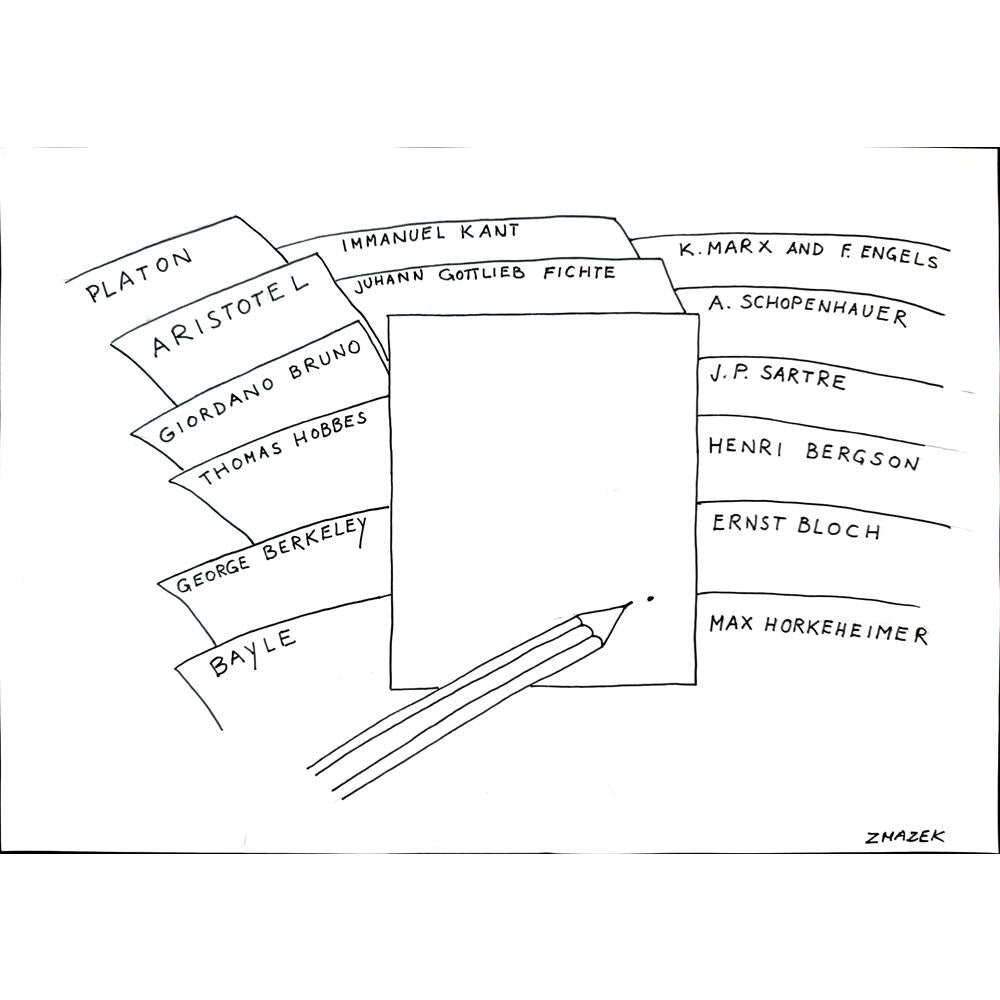 Stanko Zmazek 29x21cm Orijinal Karikatür BOD01760