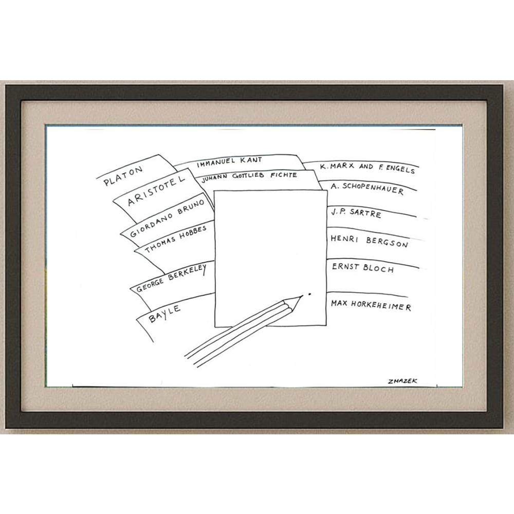 Stanko Zmazek 29x21cm Orijinal Karikatür BOD01760