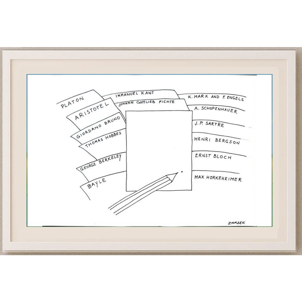 Stanko Zmazek 29x21cm Orijinal Karikatür BOD01760