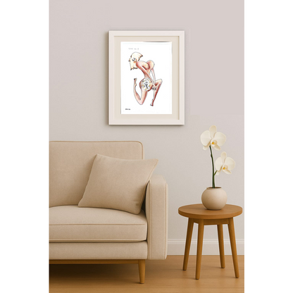 Tarek Seliem Mikhail 35x25cm Orijinal Karikatür BOD01766