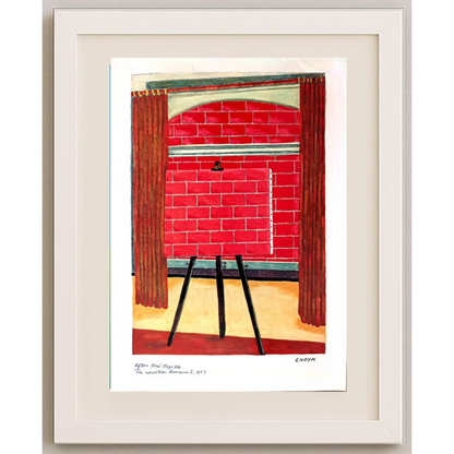 Peter Nieuwendijk 29x21cm Orijinal Karikatür BOD01777