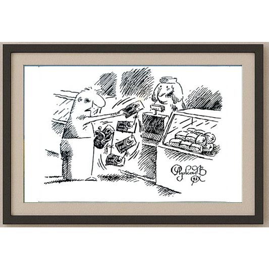 Apkagmi Cantikob 13x9cm Orijinal Karikatür BOD01782