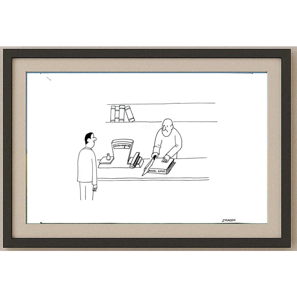 Stanko Zmazek 29x21cm Orijinal Karikatür BOD01787