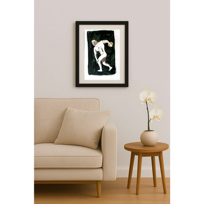 Zlatko Krtevski 30x23cm Orijinal Karikatür BOD01791