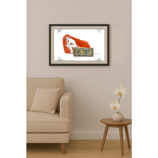 Zlatko Krstevski 30x23cm Orijinal Karikatür BOD01792