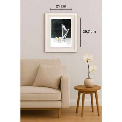 Tomislav Dusanic 29x21cm Orijinal Karikatür BOD01857