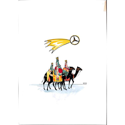 Winfried Besslich 29x21cm Orijinal Karikatür BOD01860