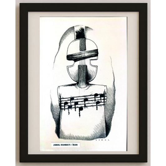 Wonsoo Yi 29x21cm Orijinal Karikatür BOD01869