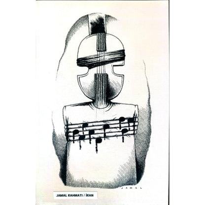 Wonsoo Yi 29x21cm Orijinal Karikatür BOD01869