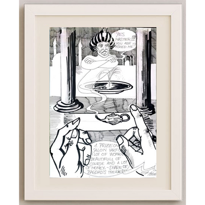 Julije Jelaska 29x21cm Orijinal Karikatür BOD01893