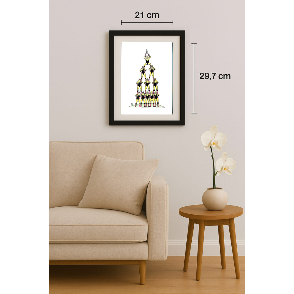 Tomislav Dusanic 29x21cm Orijinal Karikatür BOD01925