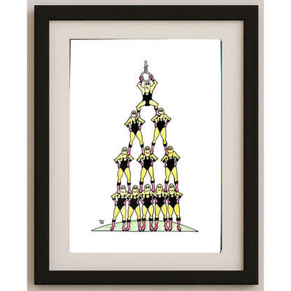 Tomislav Dusanic 29x21cm Orijinal Karikatür BOD01925