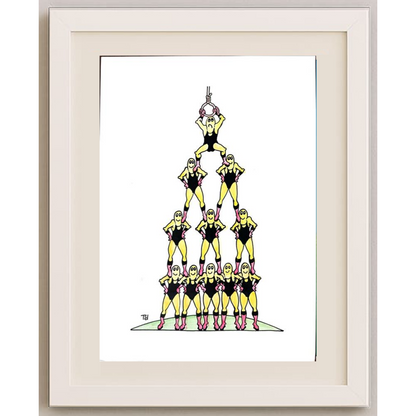 Tomislav Dusanic 29x21cm Orijinal Karikatür BOD01925