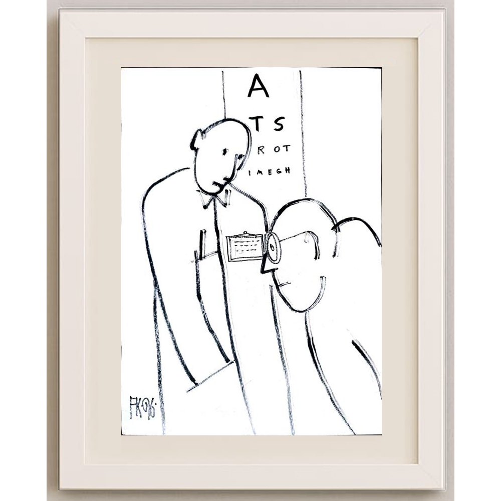 Fedor Kritovak 29x21cm Orijinal Karikatür BOD01929