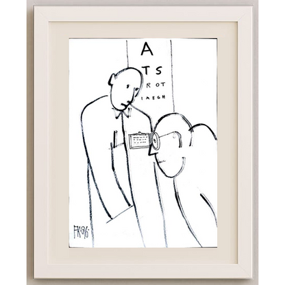 Fedor Kritovak 29x21cm Orijinal Karikatür BOD01929