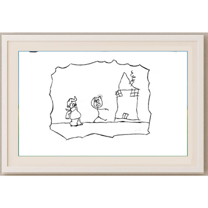 Mim Kha 29x21cm Orijinal Karikatür BOD01953