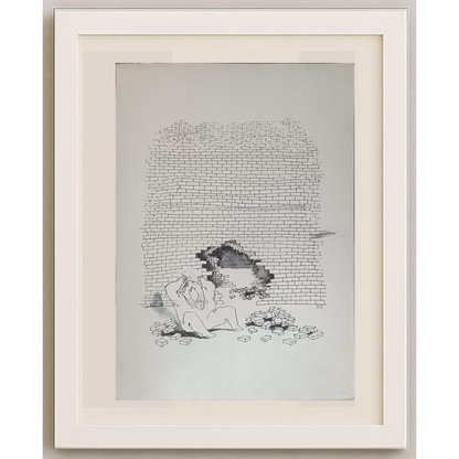 Daniela Zacharova 43x30cm Orijinal Karikatür BOD01964