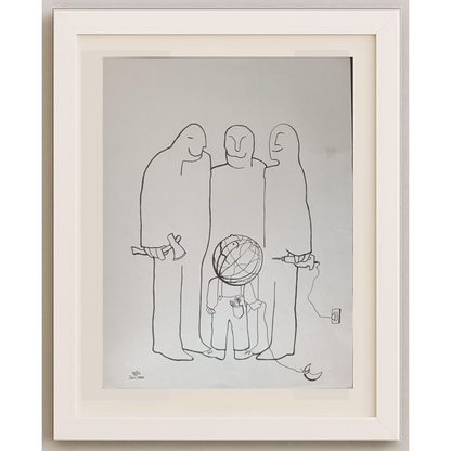 Soudabeh Memarzadeh 43x30cm Orijinal Karikatür BOD01971